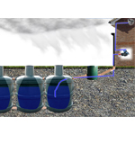 Ecosure 8400ltr Rainwater Harvesting System